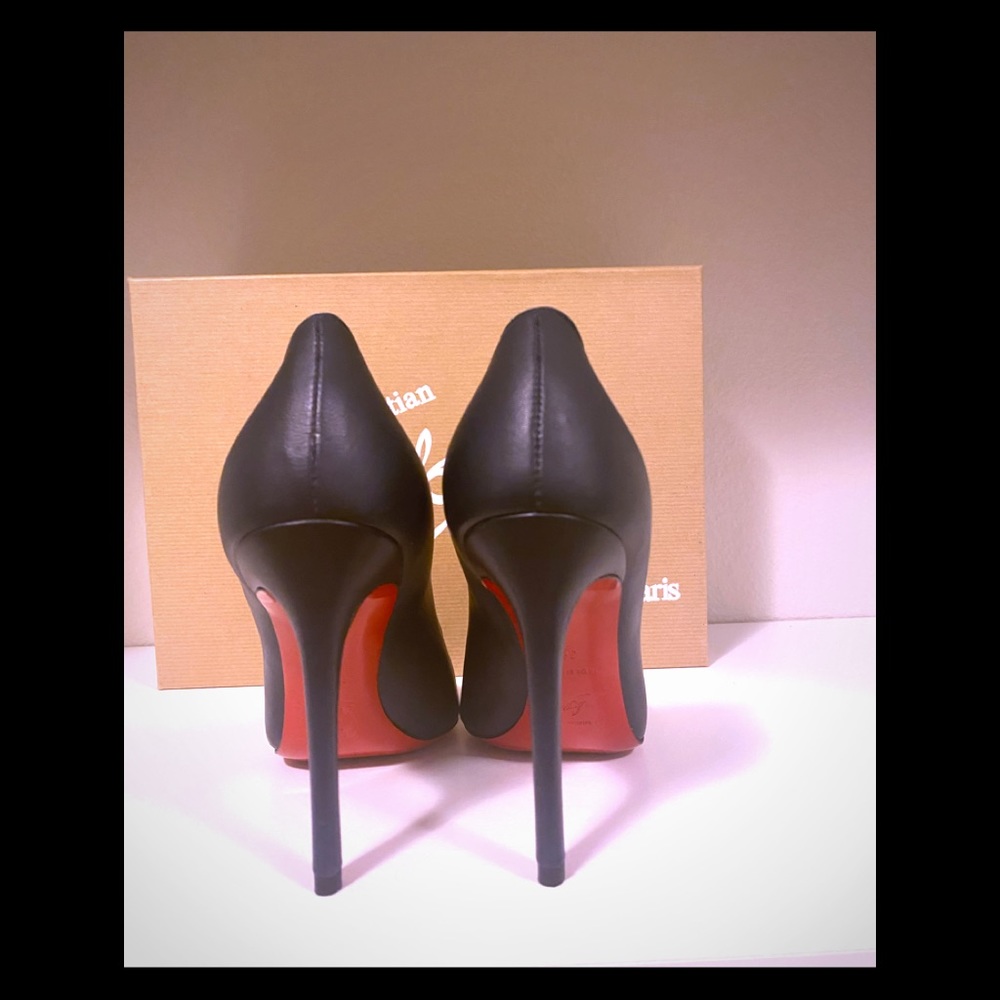 Christian Louboutin Pigalle Navy Blue leather
